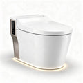 Smart bidet toilet with heated seat and integrated night light 75 x 40 x 40cm